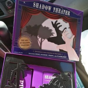 Shadow theater book prop. Missing flashlight.